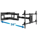 Heavy Duty Dual Arm Tv Wall Mount With Extra Long Extension. Fixed Price $221.99.