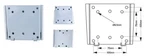 1059 Fixed Monitor Tv Wall Mount For 1927 Inch Quick Release Vesa 75/100. Fixed Price $26.85.