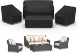 Patio Furniture Covers 4 Piece Outdoor Waterproof Includ. Fixed Price $74.06.