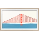 Samsung 50" The Frame Customizable Bezel Modern Teak VG-SCFA50TKBZA. Fixed Price $89.99.
