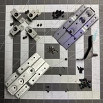 Vizio E65-E0 Stand Brackets + Vesa Mount Hardware Center Support Screws. Fixed Price $10.00.