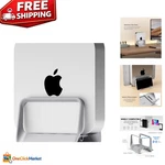 High-quality Abs Mac Mini Holder Perfect Space Organizer And Protector, Grey. Fixed Price $23.09.