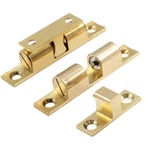Uenhoy 10 Pcs Solid Brass Cabinet Door Catch, Dual Ball Tension Latch 2" Clos.... Fixed Price $13.22.
