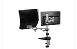Loctek Monitor Laptop Desk Mount Model: MA2 Vesa Compatible Adjustable 10"- 27". Fixed Price $35.00.