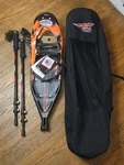 Orange Redfeather Snow Shoes Trek 30" Brand New Up To 220 Lbs Usa Made. Fixed Price $89.99.